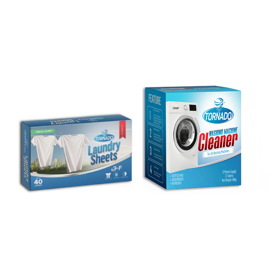 1x Listići za pranje veša i 1x Kapsule za veš mašinu