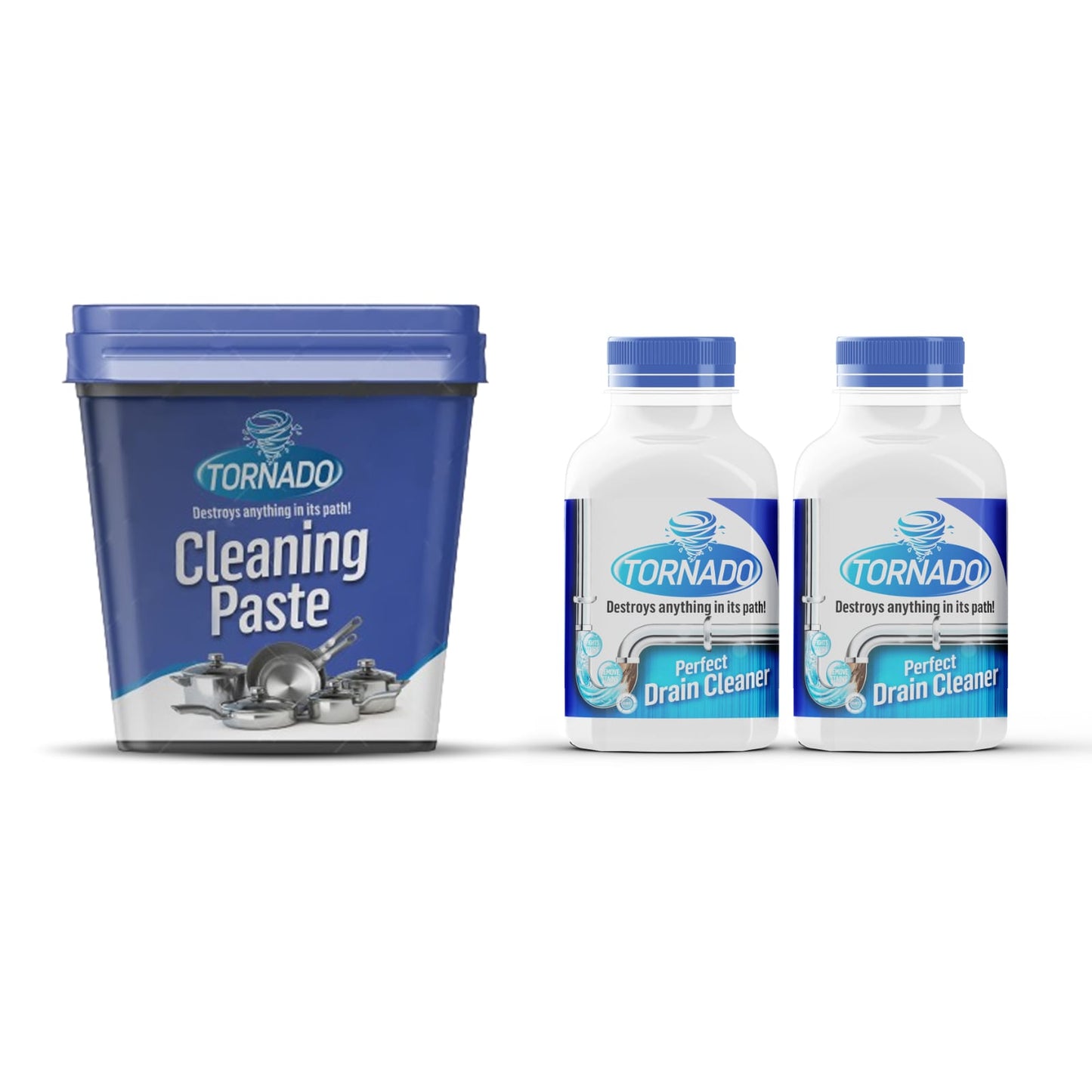 1x Pasta za Čišćenje & 2x Prah za Odvod