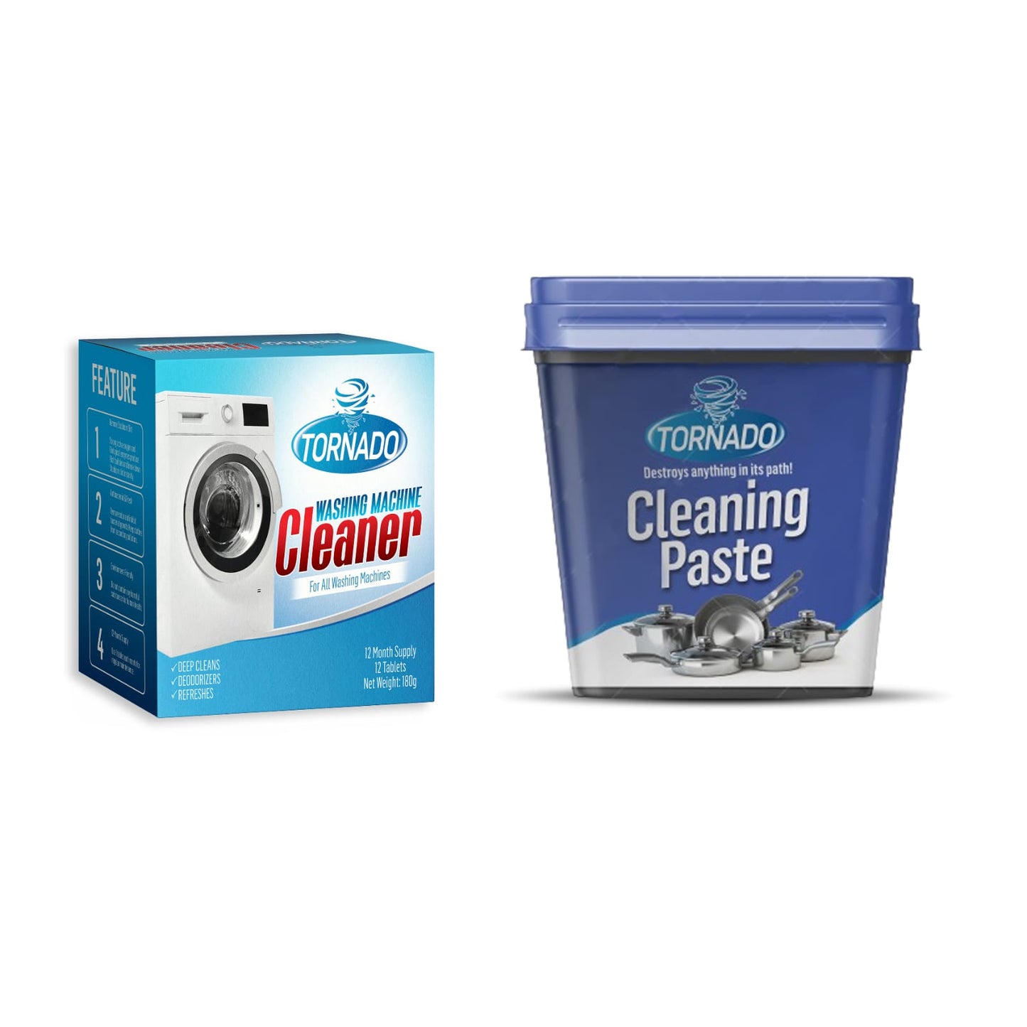1x Kapsule za Veš Mašinu & 1x Pasta za Čišćenje